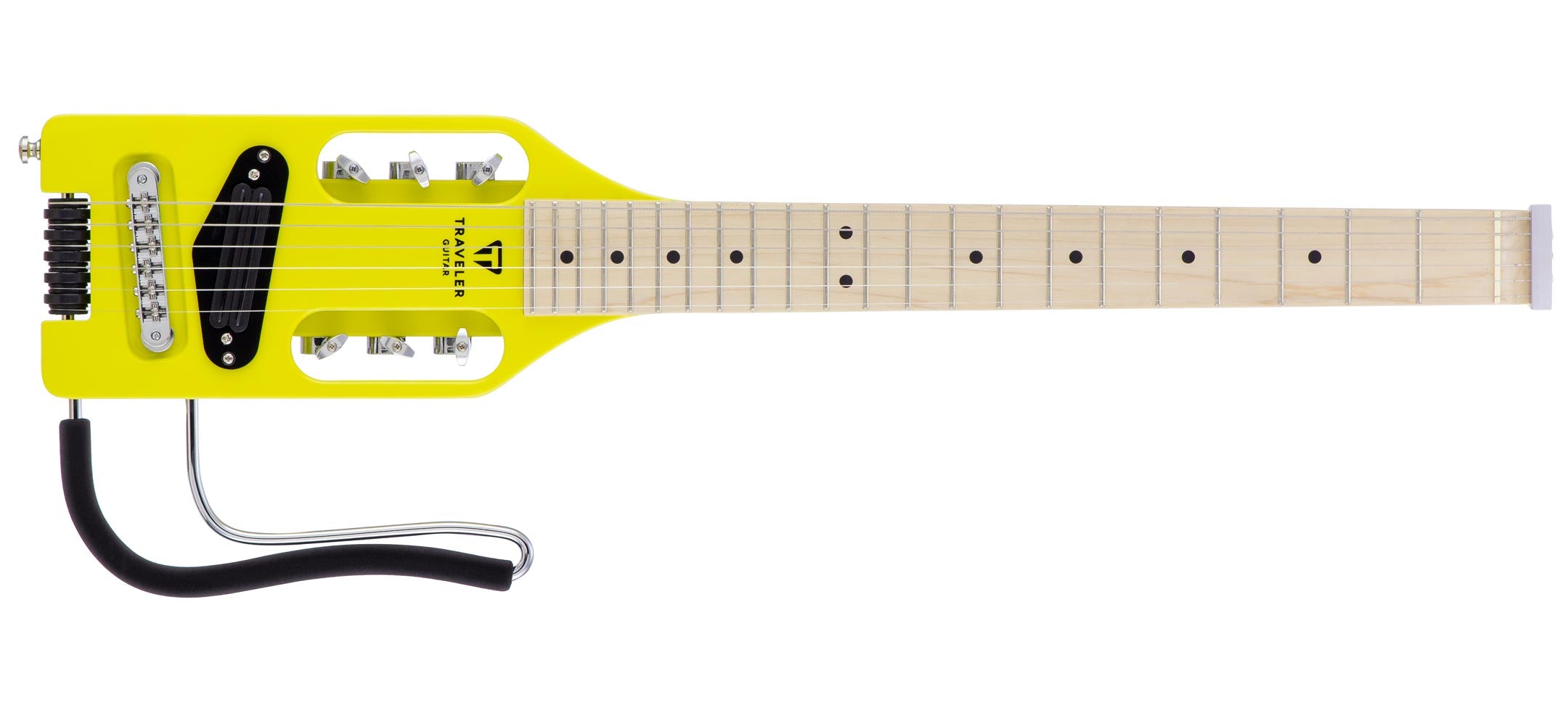 01_Ultra-Light-Electric-Standard-Electric-Yellow-ULE-EYLGMP_front-Traveler Guitar®