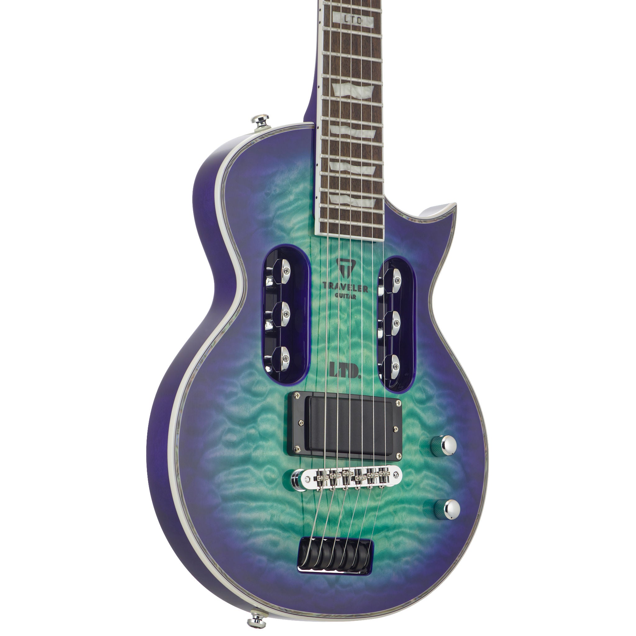 B-Stock LTD EC-1 Deluxe (Violet Shadow)-Traveler Guitar®