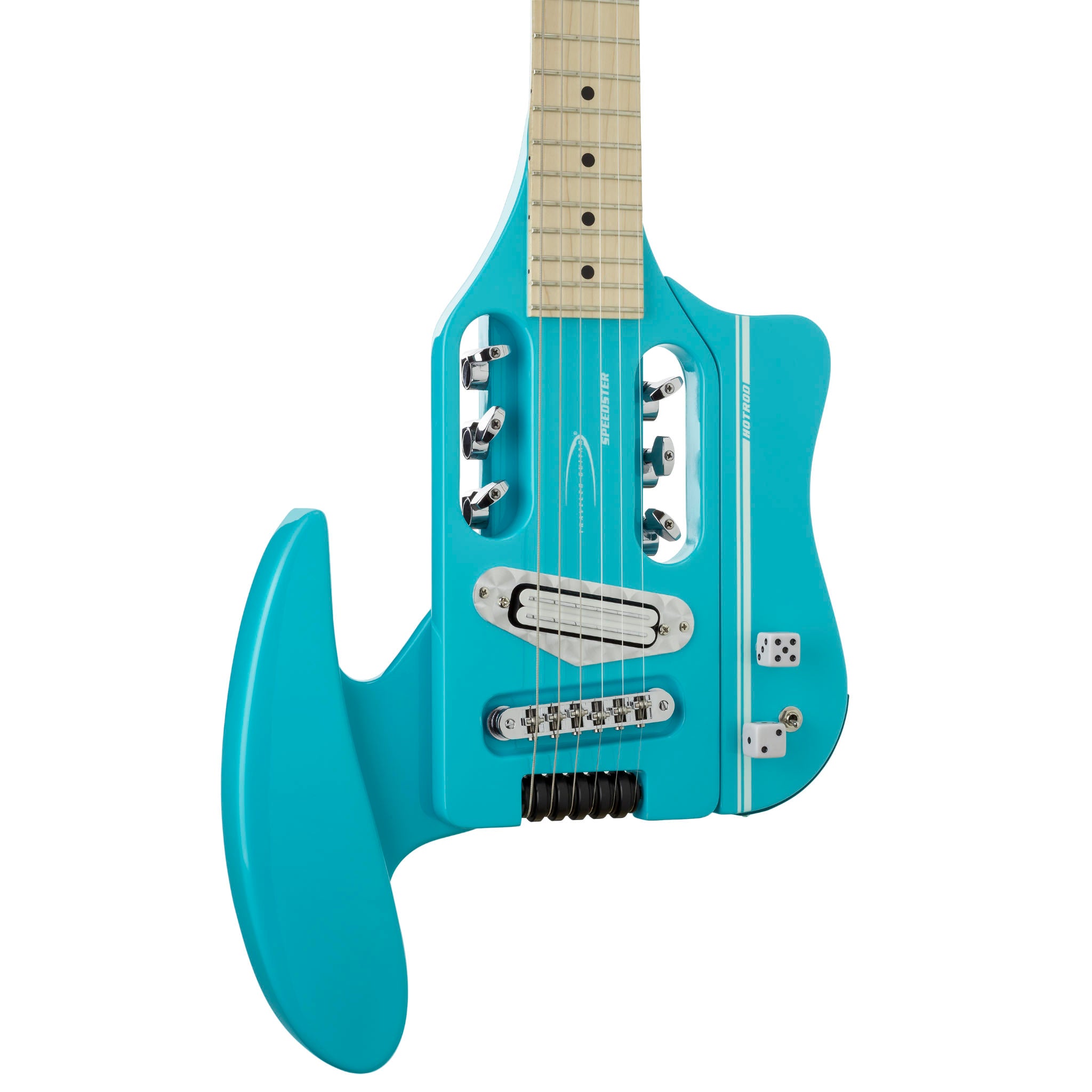 B-Stock Speedster Hot Rod (Classic Blue)-Traveler Guitar®