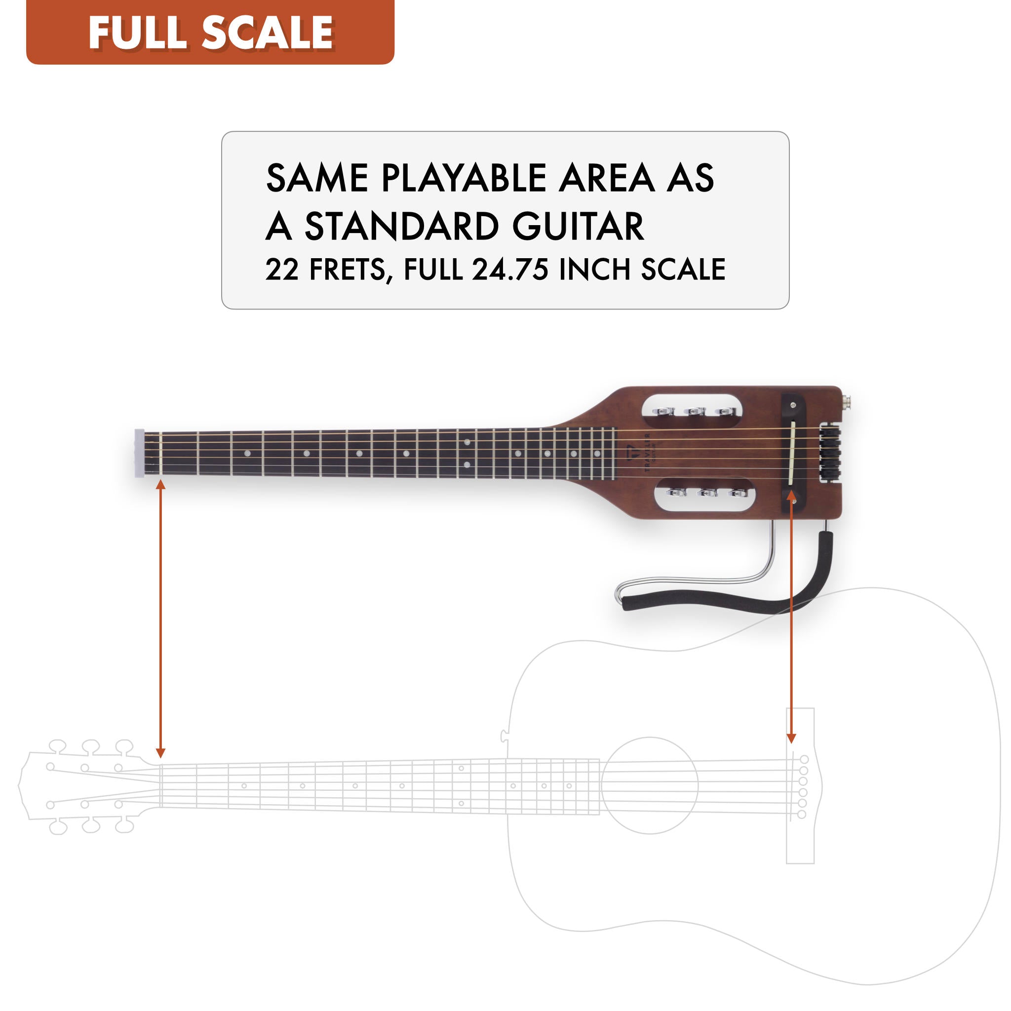 B-Stock Ultra-Light Acoustic Lefty (Antique Brown)-Traveler Guitar®