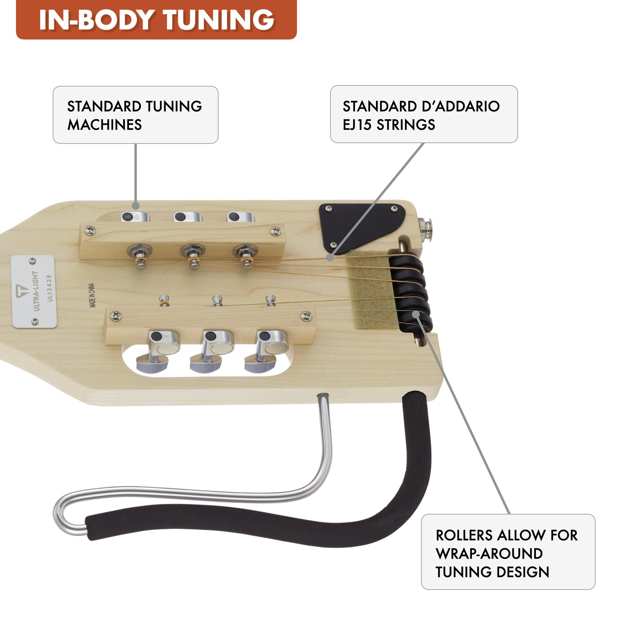 Used Ultra-Light Acoustic (Maple)-Traveler Guitar®