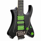 B-Stock Vaibrant® Deluxe V88X (Cosmic Black)-Traveler Guitar®