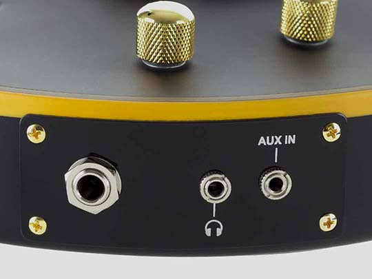 E-Series Guitars feature built-in headphone amps