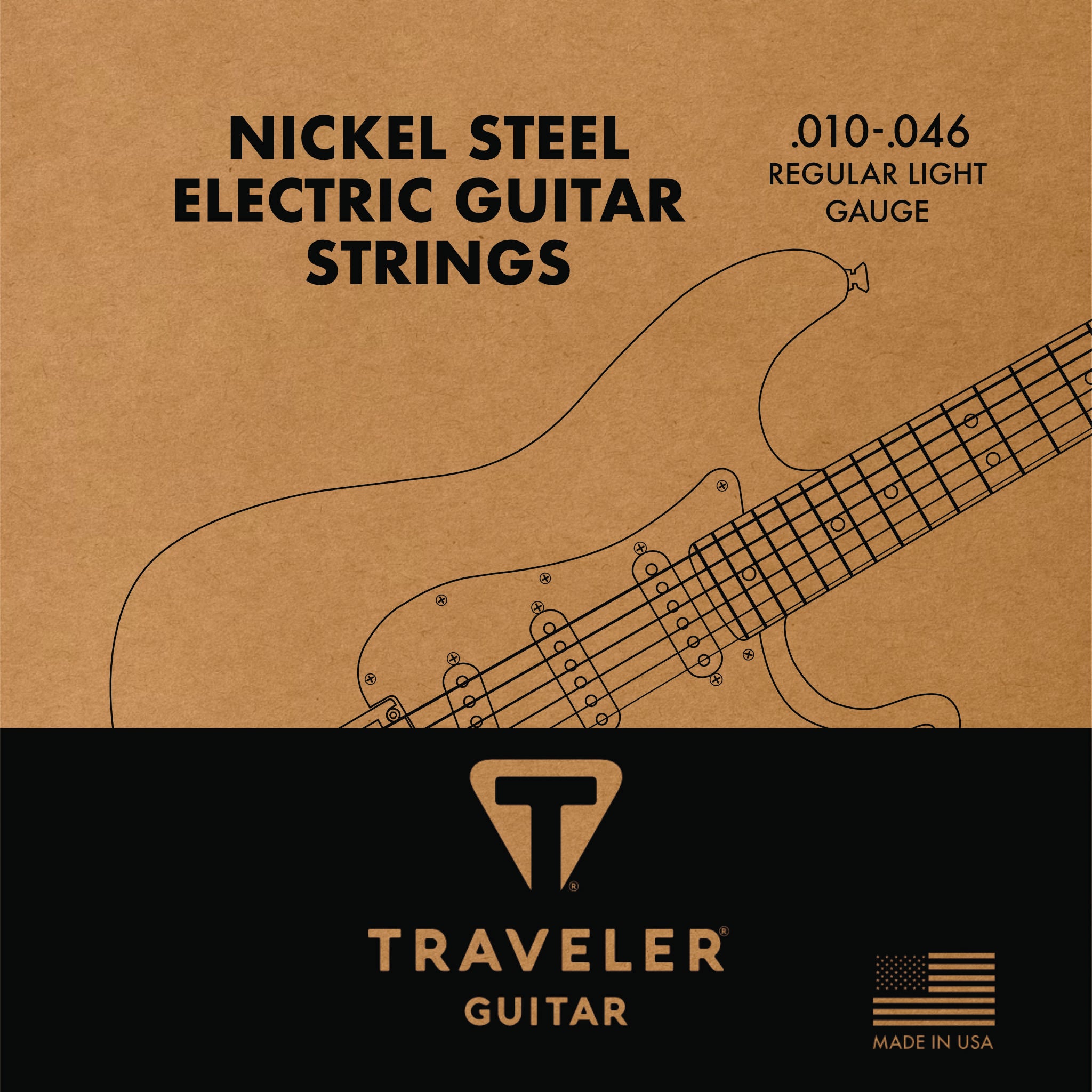 Traveler Guitar Electric GUitar Strings 10-46