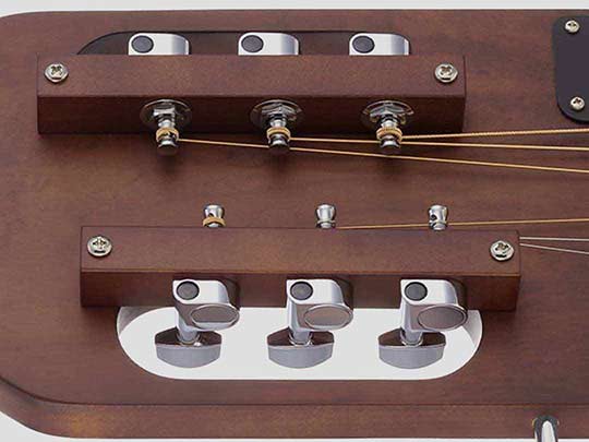 Ultra-Light Series guitars feature in-body tuning