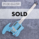 Speedster Deluxe Mod Shop (Classic Blue/ Gold Hardware)-Traveler Guitar®