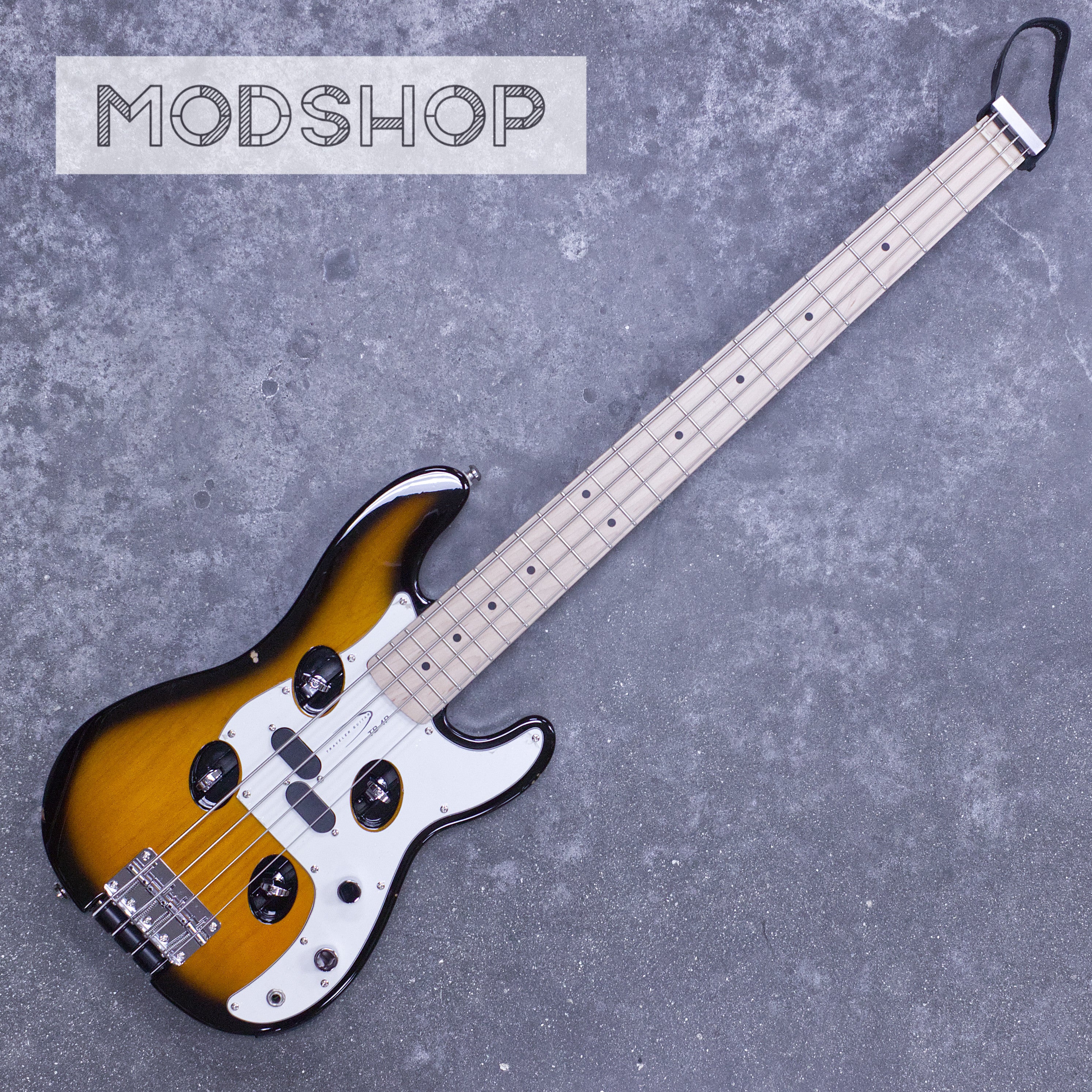 TB-4P Bass MOD SHOP (Sunburst/Maple)-Traveler Guitar®