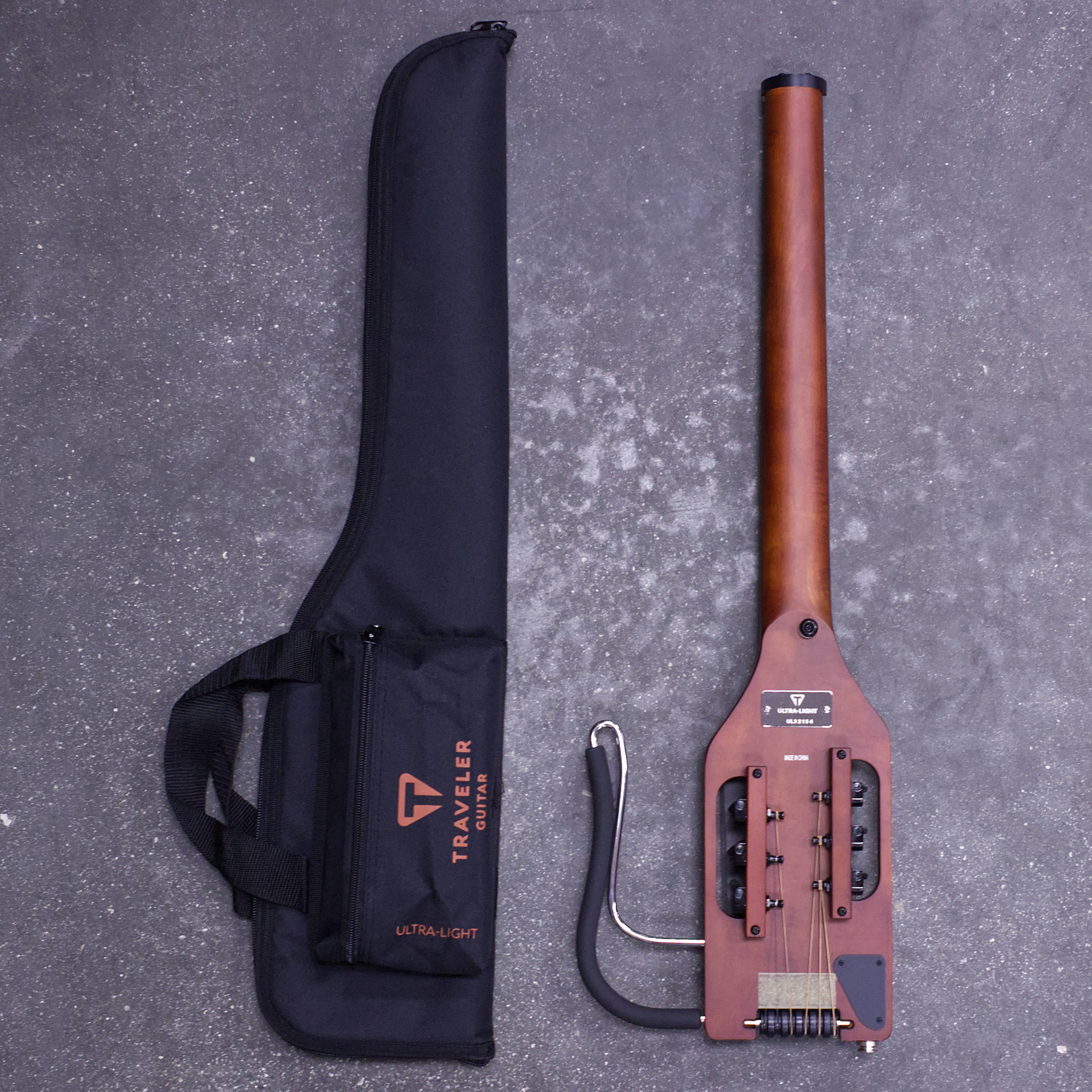 Ultra-Light Acoustic Mod Shop (Antique Brown/ Black Hardware)-Traveler Guitar®