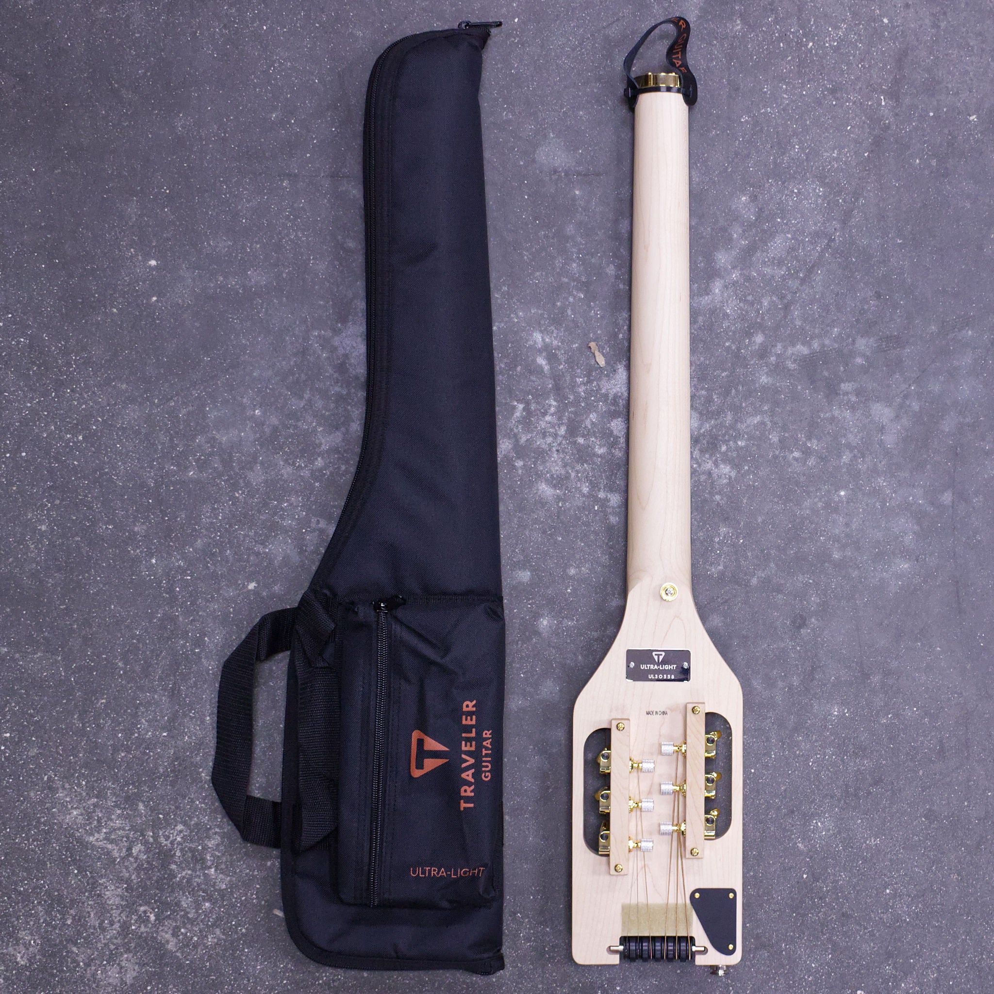 Ultra-Light Acoustic Mod Shop (Maple/ Gold Hardware/ Gold Locking Tuners)-Traveler Guitar®