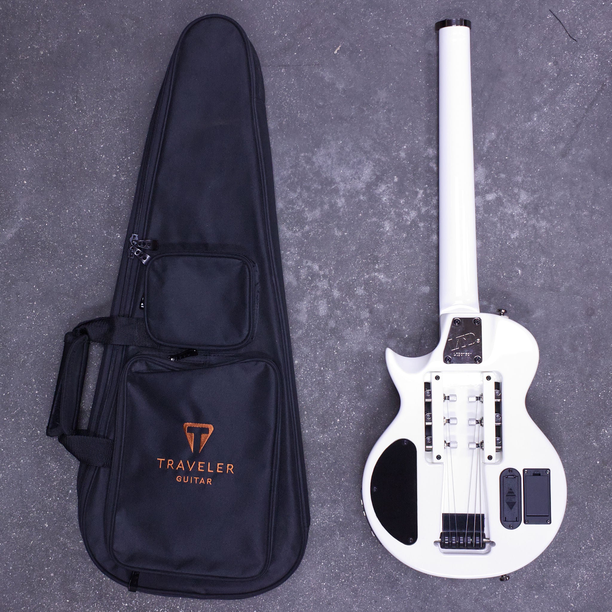 LTD EC-1 (Snow White)-Traveler Guitar®