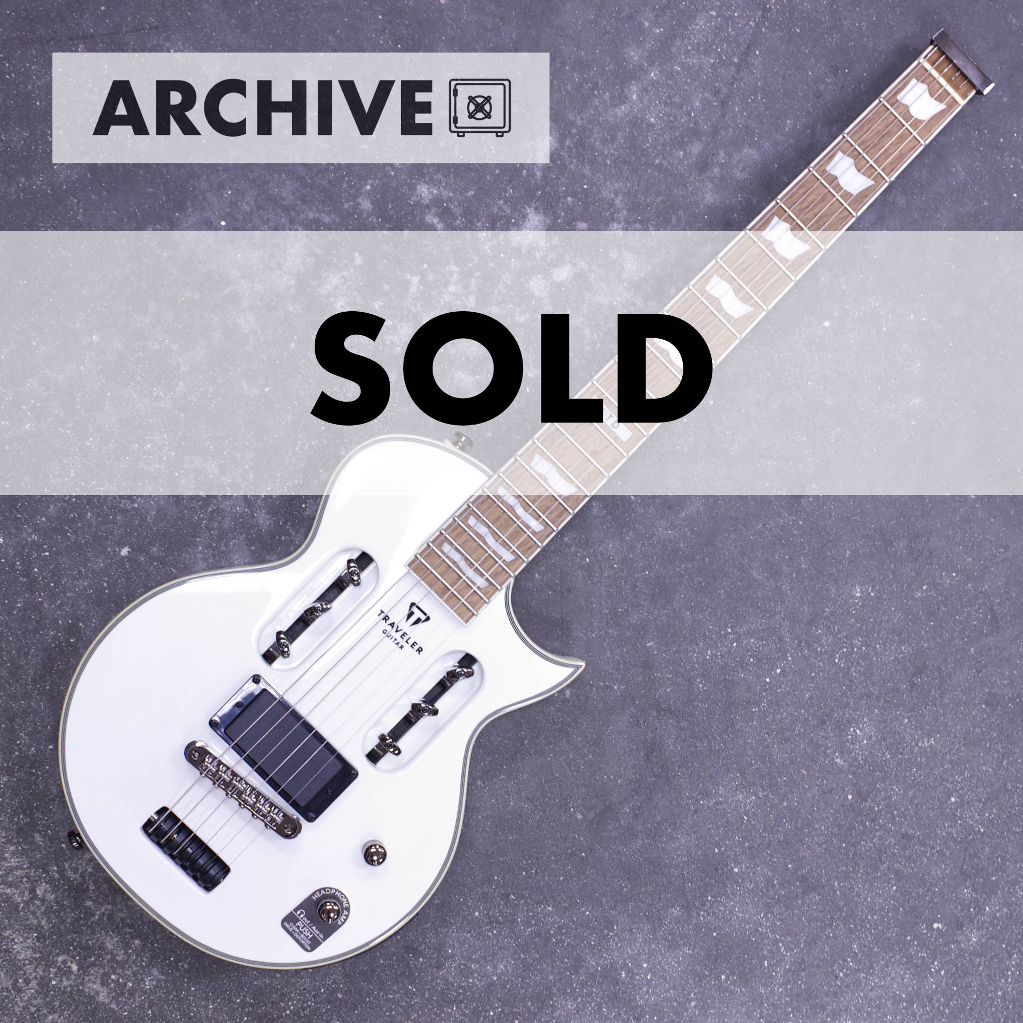 LTD EC-1 (Snow White)-Traveler Guitar®