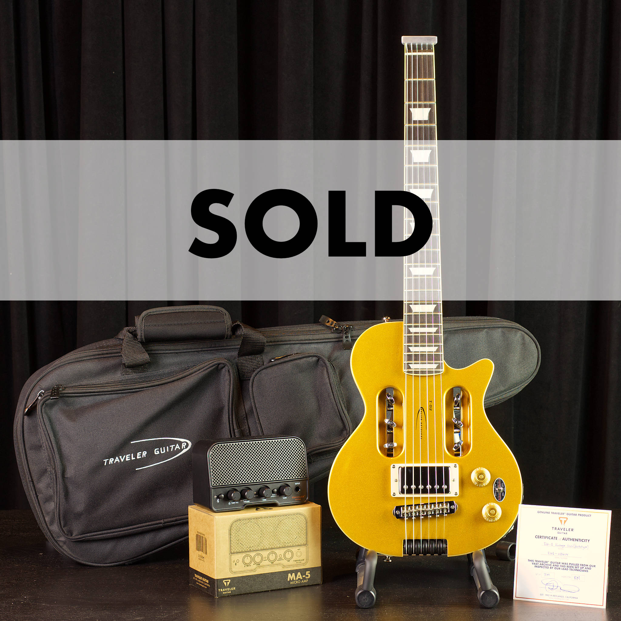 EG-1 (Vintage Gold) Prototype front