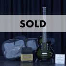 Escape EG-1 (Flamed Top Black)-Traveler Guitar®