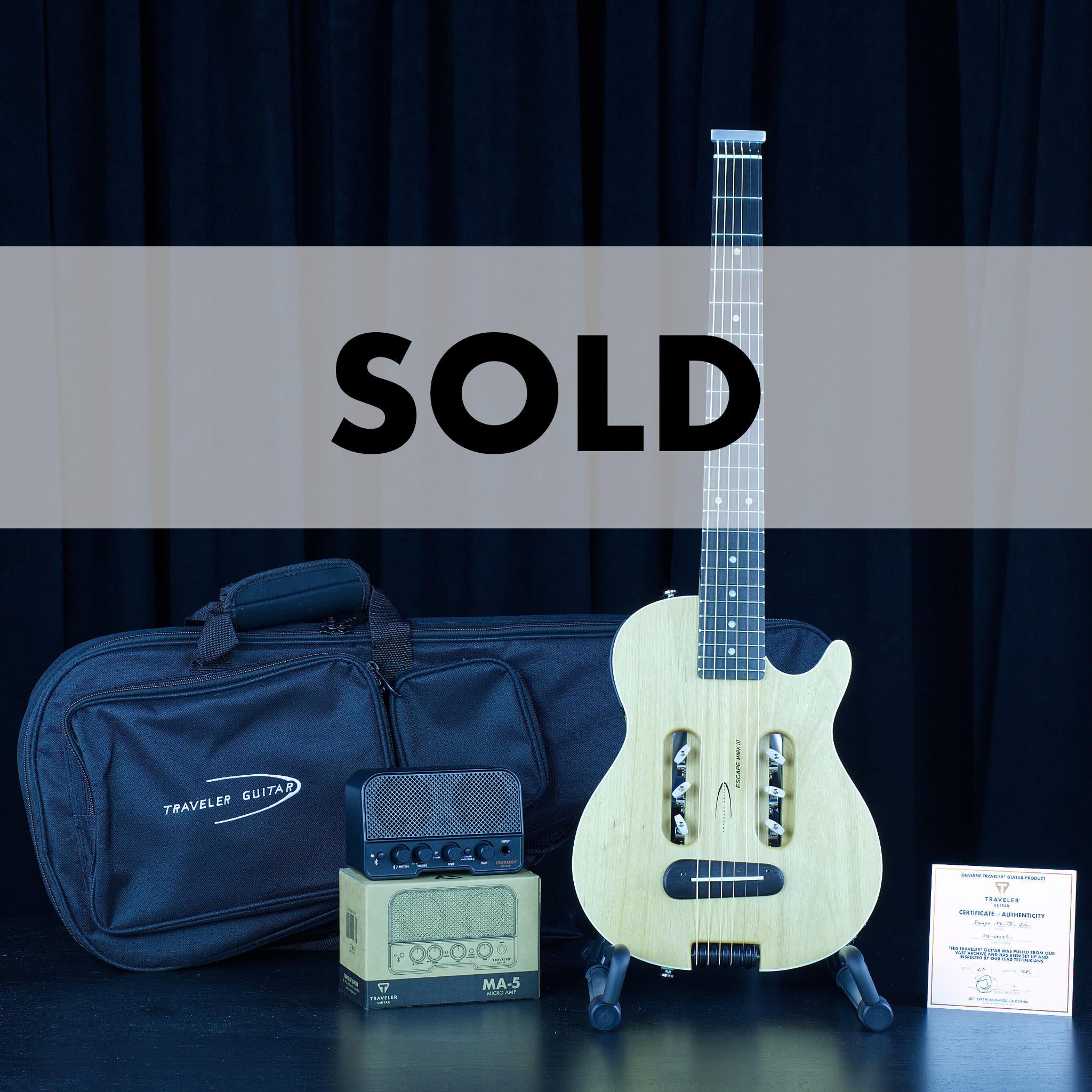 Escape Mark III Acoustic-Electric Alder front