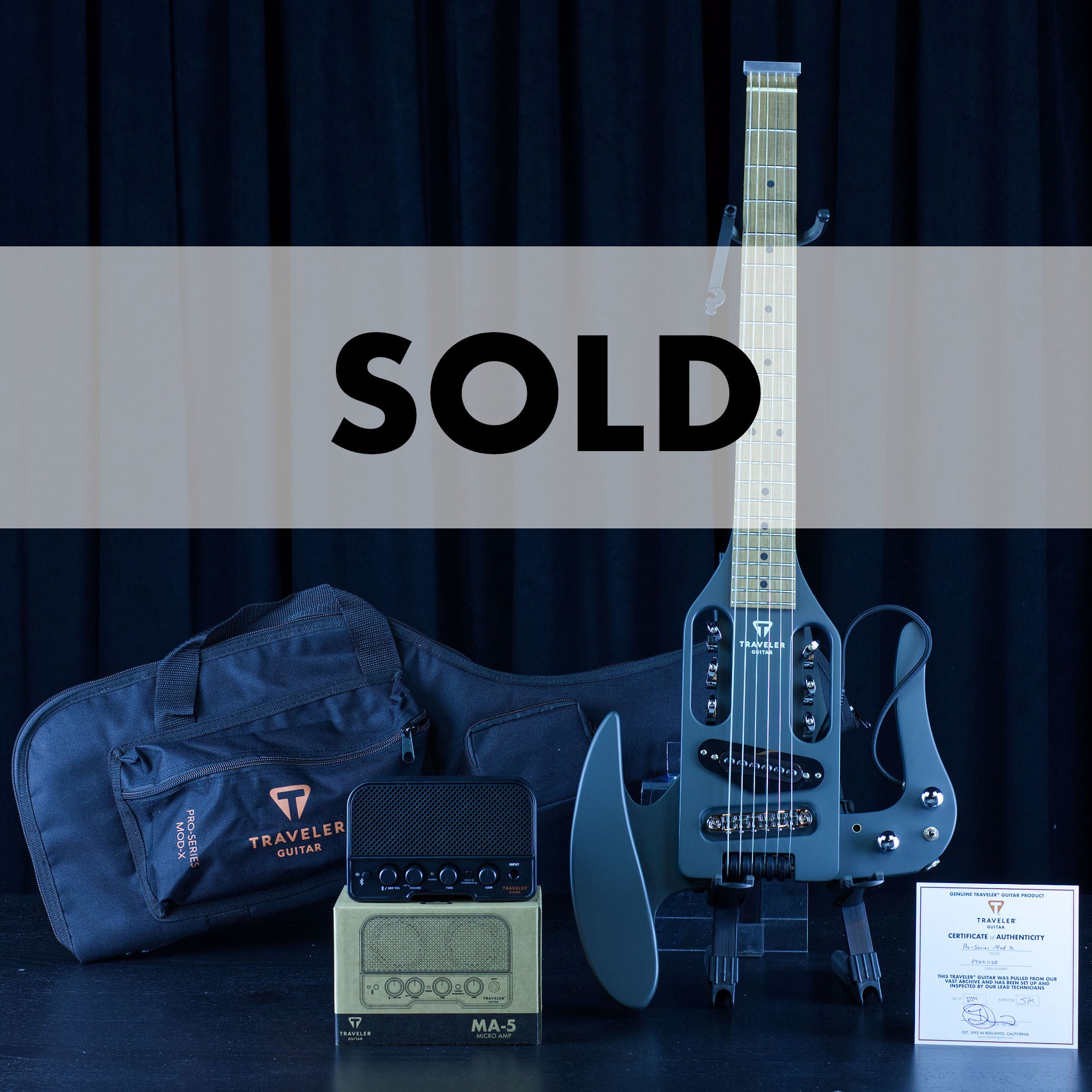 Pro-Series Mod X Machine Gray Matte-Traveler Guitar®