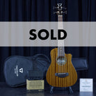 Redlands Mini Acoustic Bass (Gloss Mahogany)-Traveler Guitar®