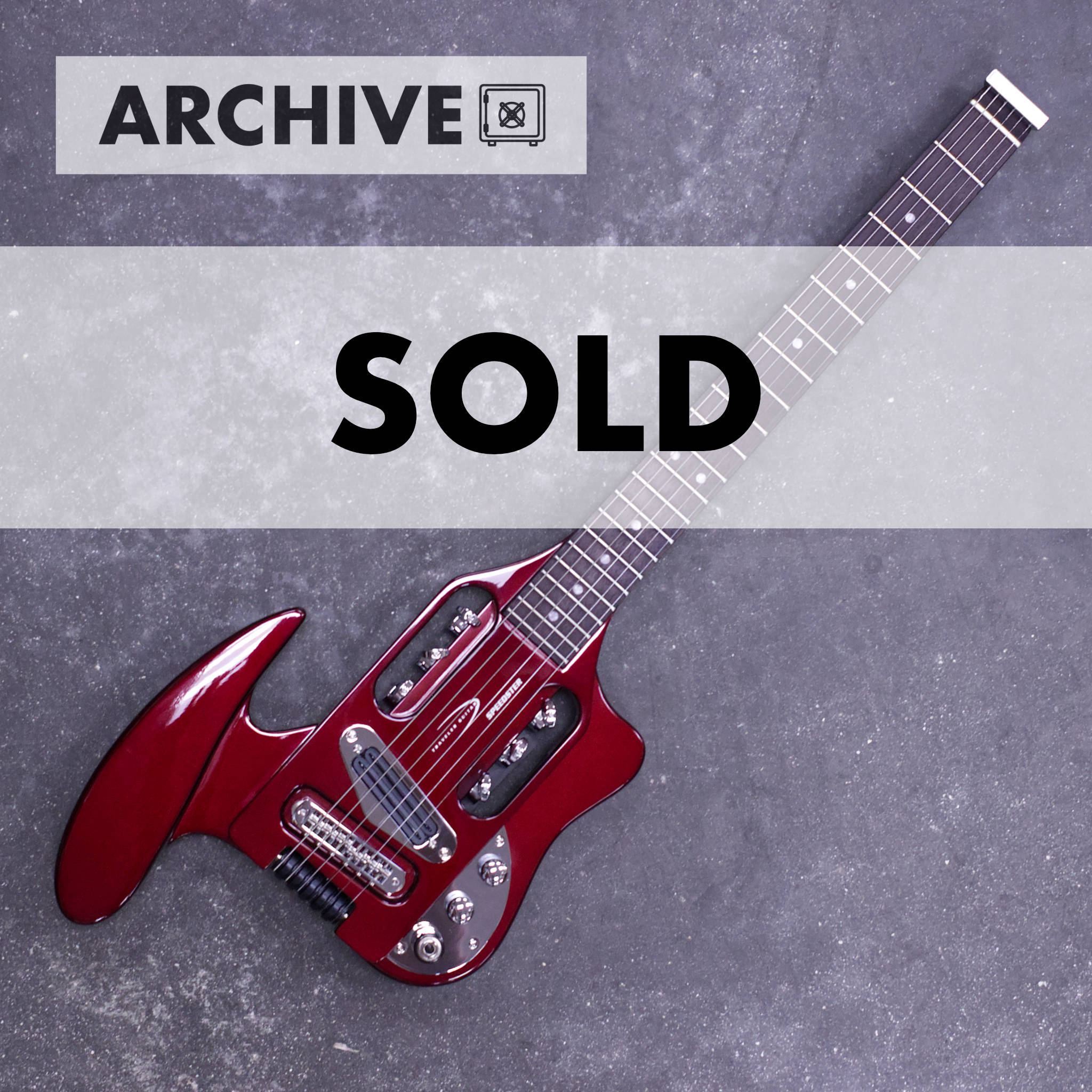 Speedster Standard (Gloss Red) 10,000th unit-Traveler Guitar®