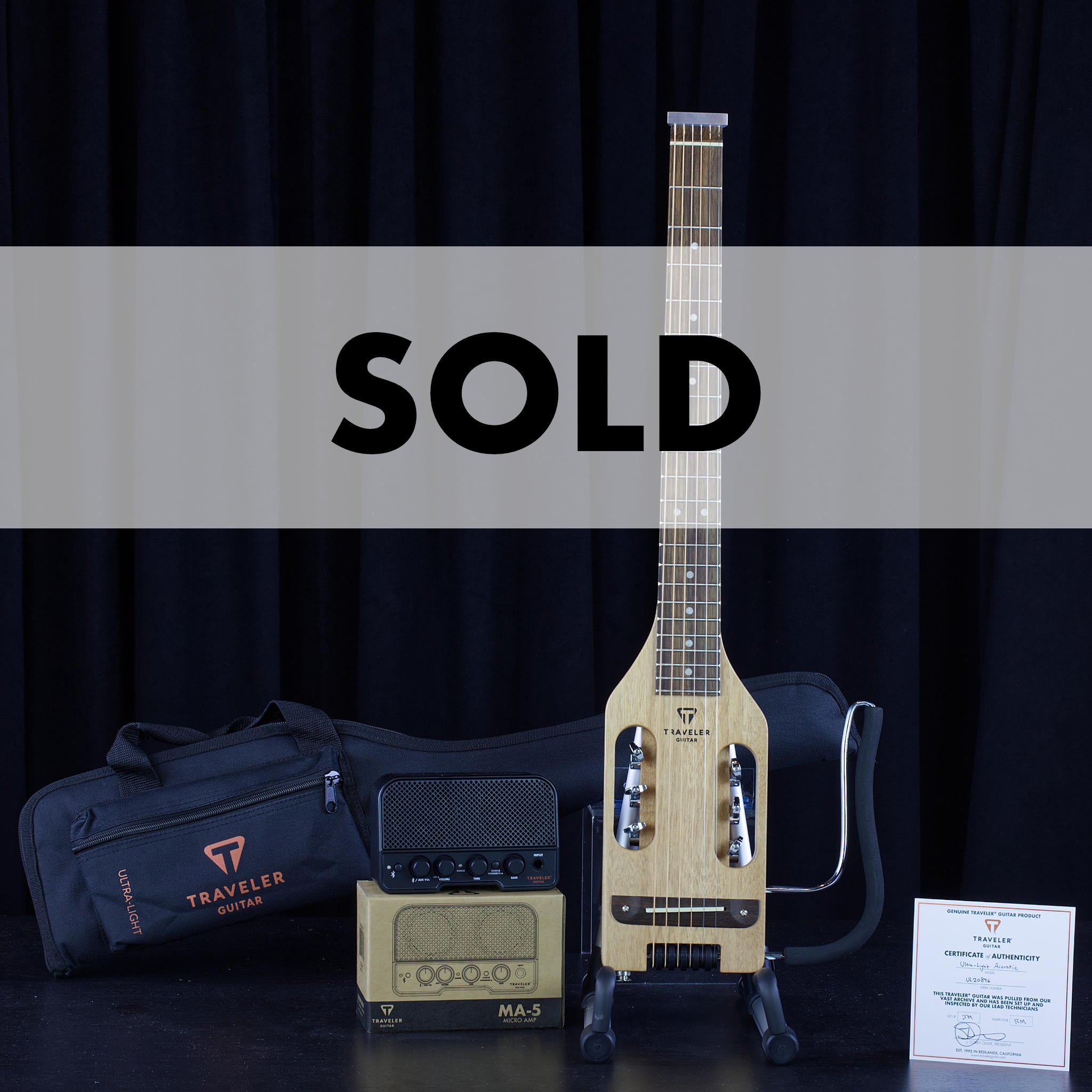 Ultra-Light Acoustic (Mahogany)-Traveler Guitar®