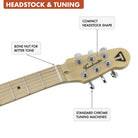 B-Stock Travelcaster Deluxe (Black/Tortoise/Maple)-Traveler Guitar®