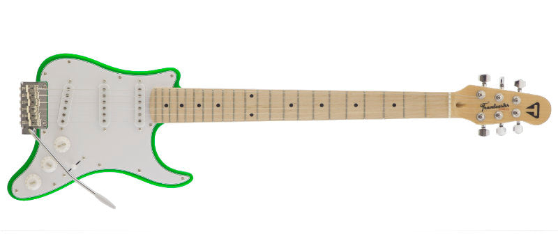 TCD_Slime_Green-Traveler Guitar®
