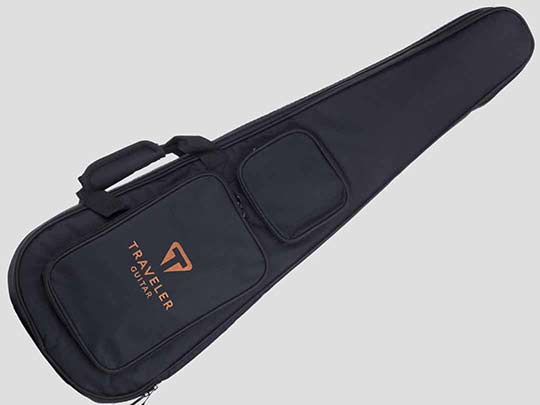 Travelcaster Deluxe guitars include deluxe fitted gig bags