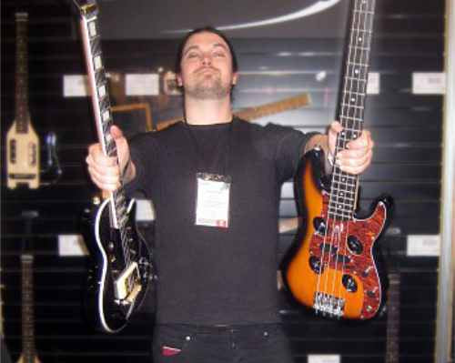 Victor-Brandt-of-Entombed-Traveler Guitar®