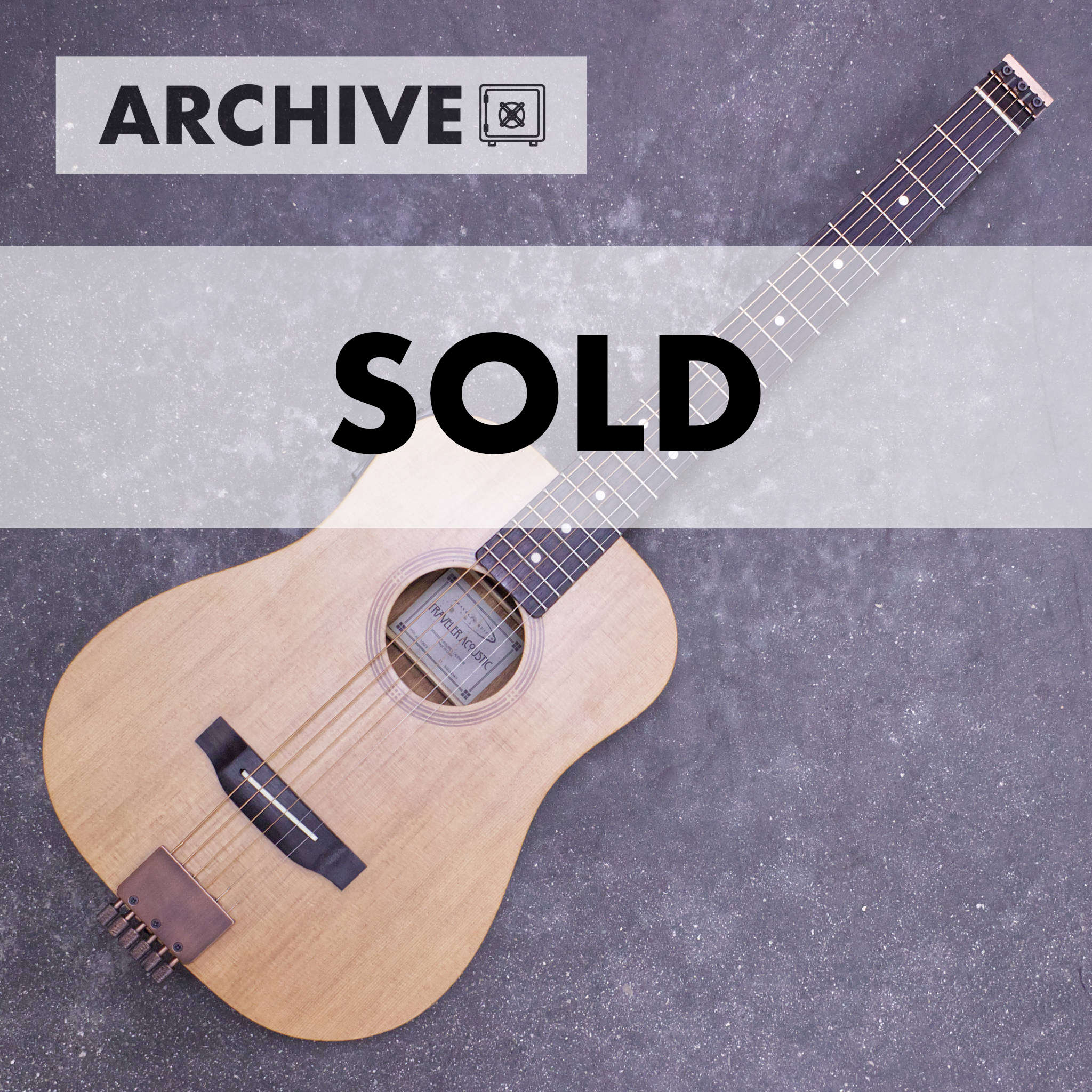 Archive-AG-105EQ (Serial Number 001) Acoustic-Electric Guitar Acoustic Guitar