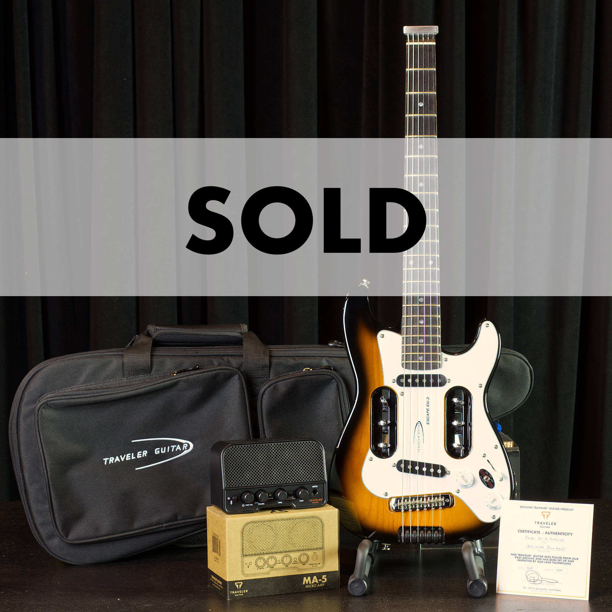 Archive-Escape EG-2 (Sunburst) Electric Guitar