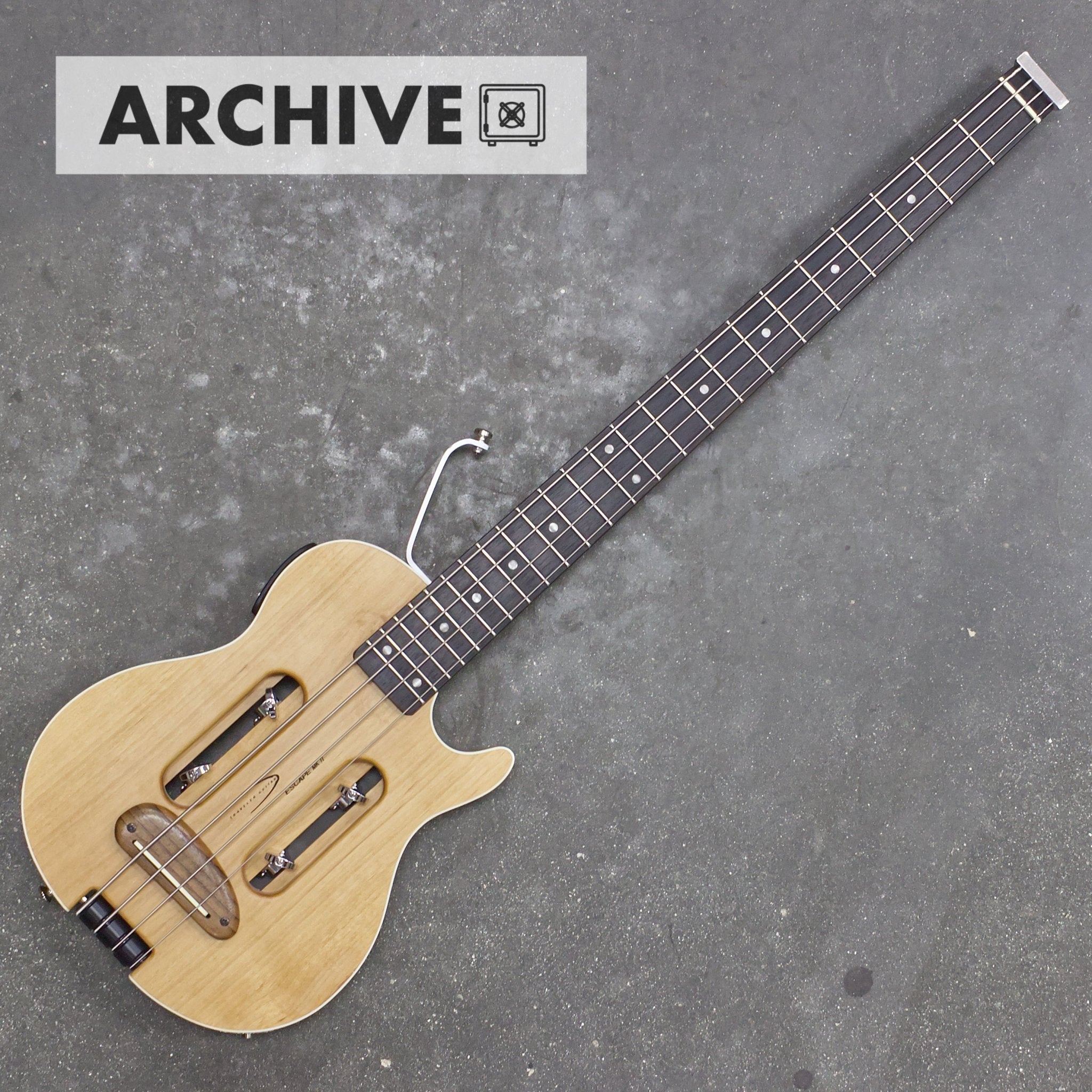 Archive-Escape Mark II Bass (Spruce) Acoustic-Electric Bass Guitar Bass
