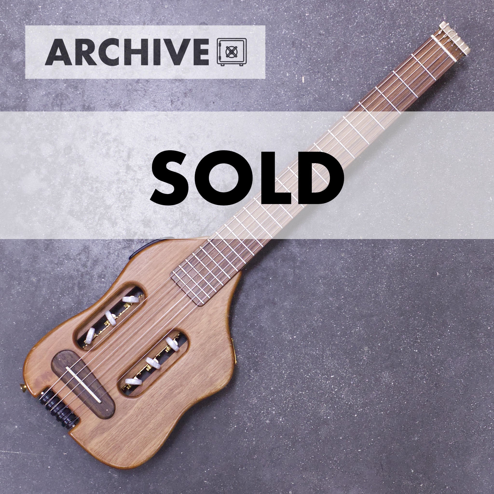 Archive-Original Escape Nylon-Stringed Acoustic-Electric Guitar (Brown) Acoustic Guitar