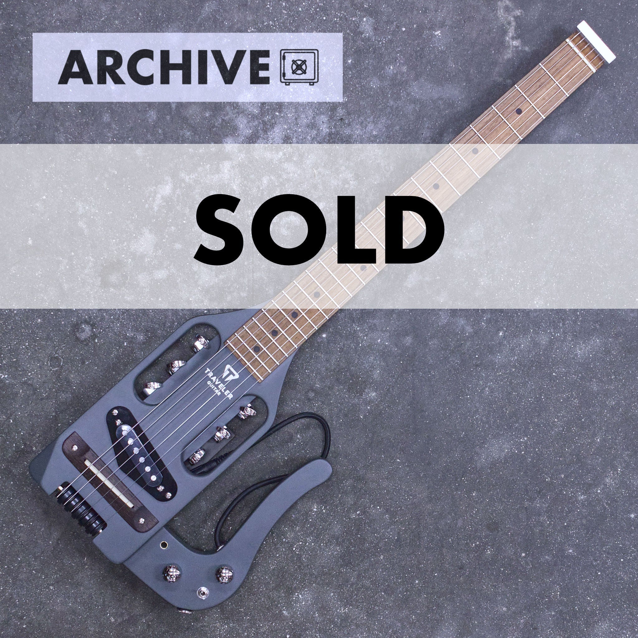 Archive-Pro-Series Standard Machine Gray Matte Hybrid Guitar