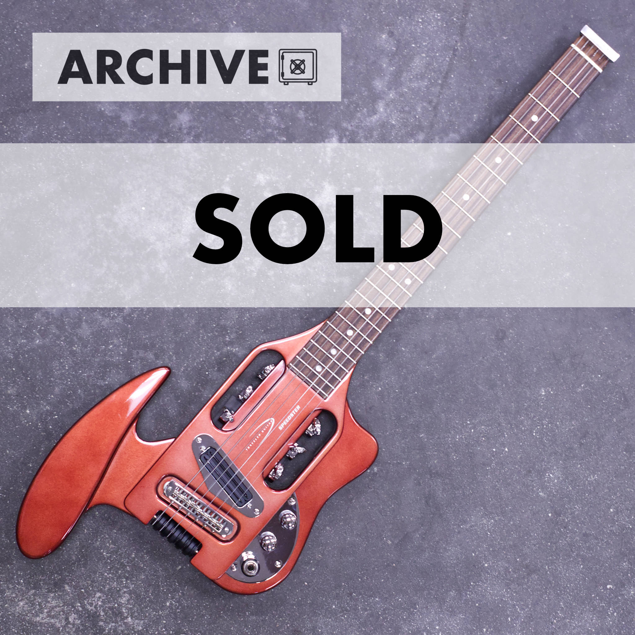 Archive-Speedster Standard (Sunset Orange) Electric Guitar