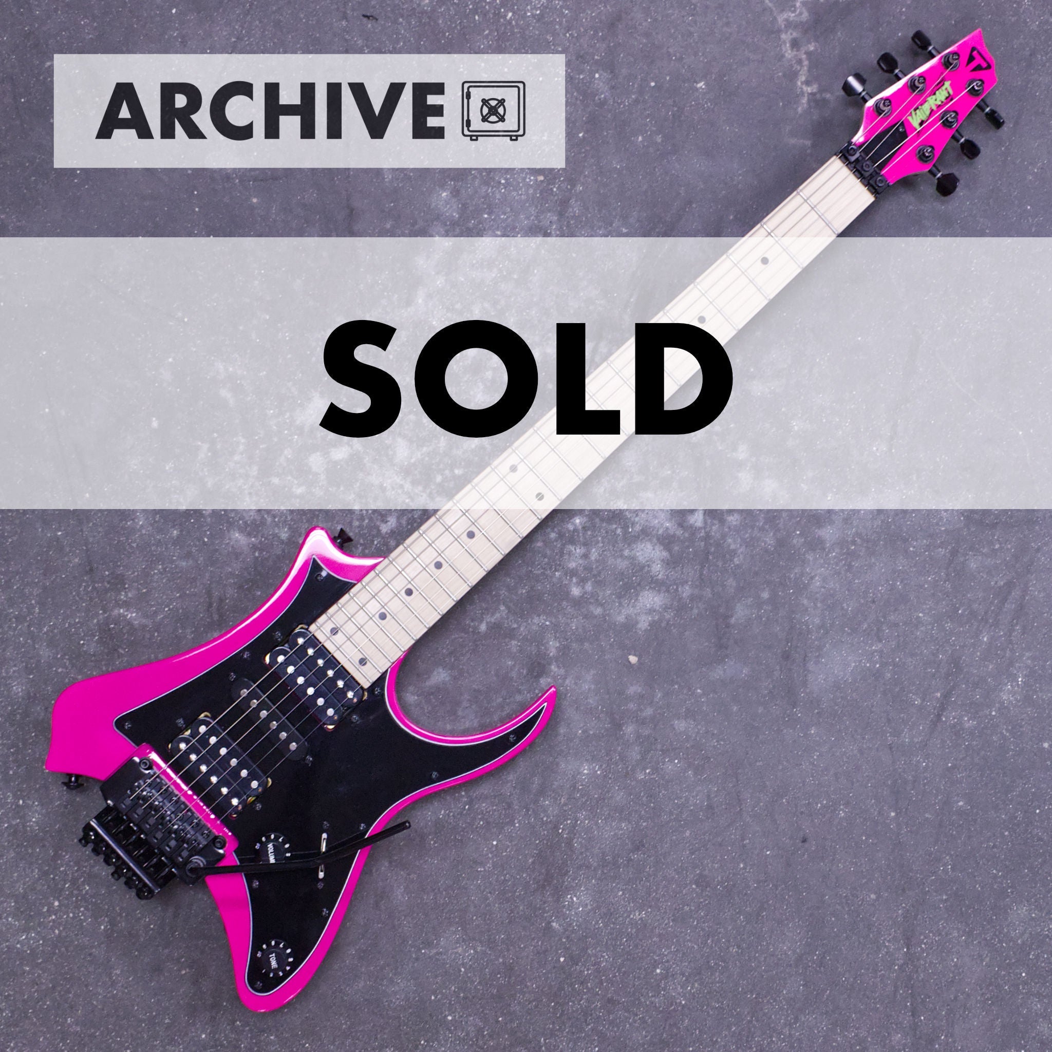 Archive-Vaibrant® Standard (Hot Pink) Electric Guitar