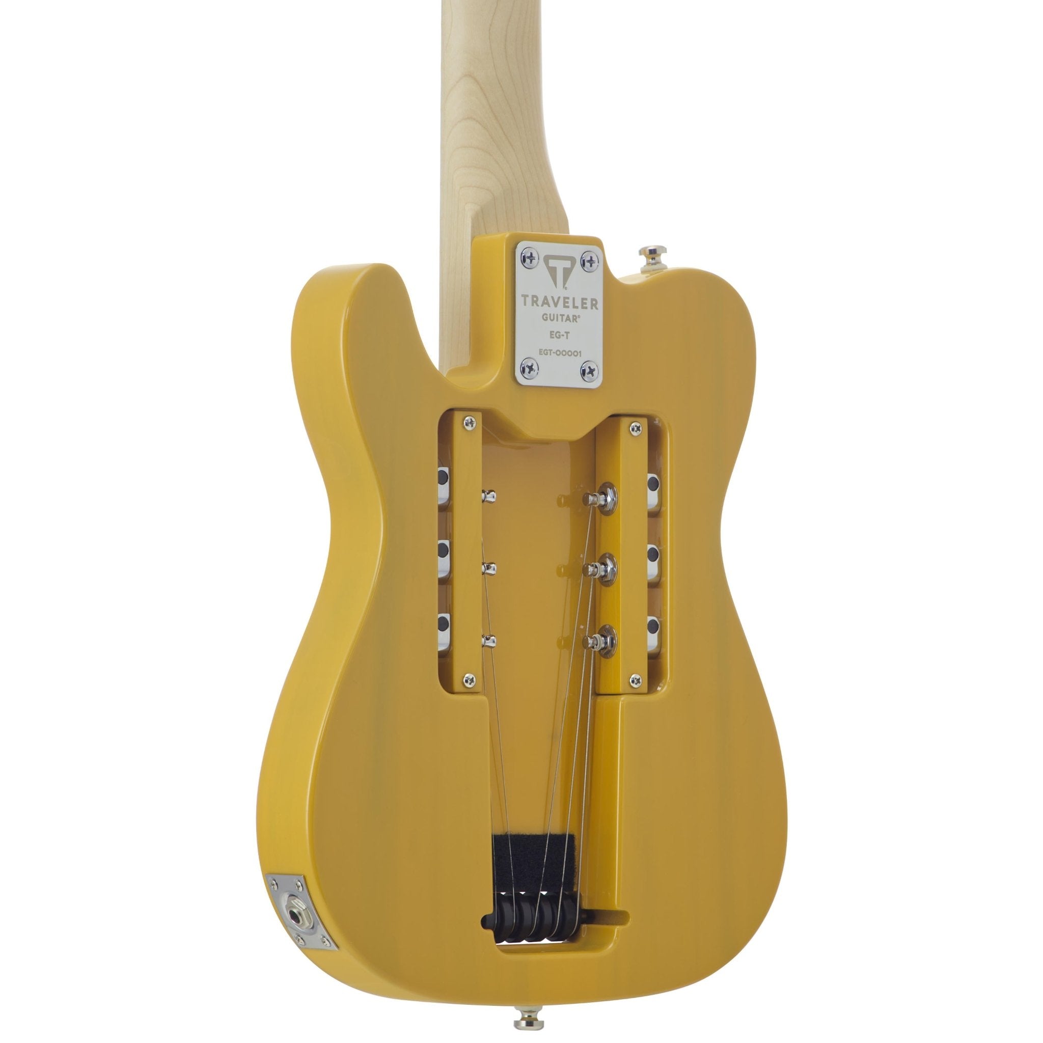 EG-3 Standard (Butterscotch Blonde) - Traveler Guitar® (back detail)