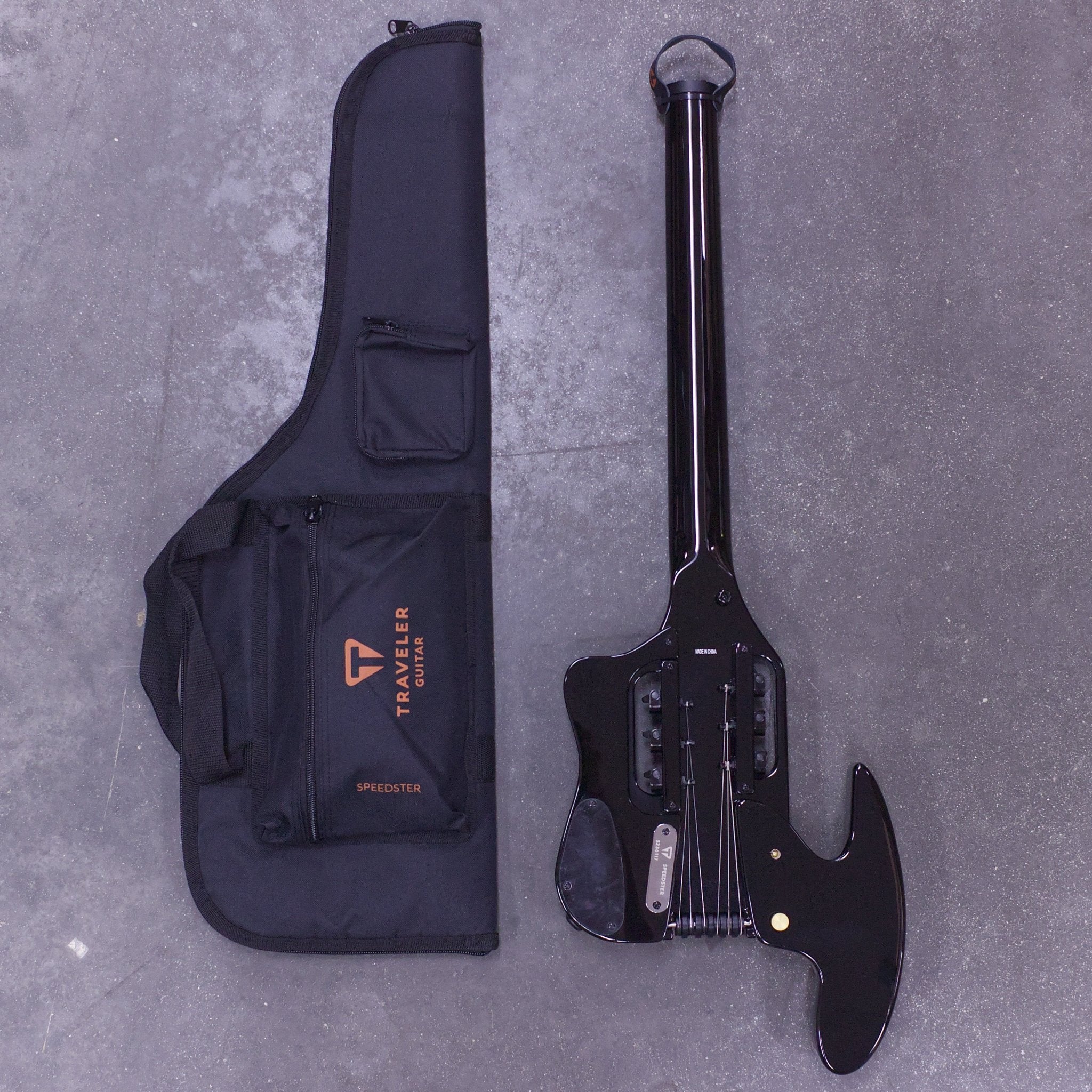 MOD SHOP Speedster Standard (Gloss Black/ Black Hardware) Electric Guitar