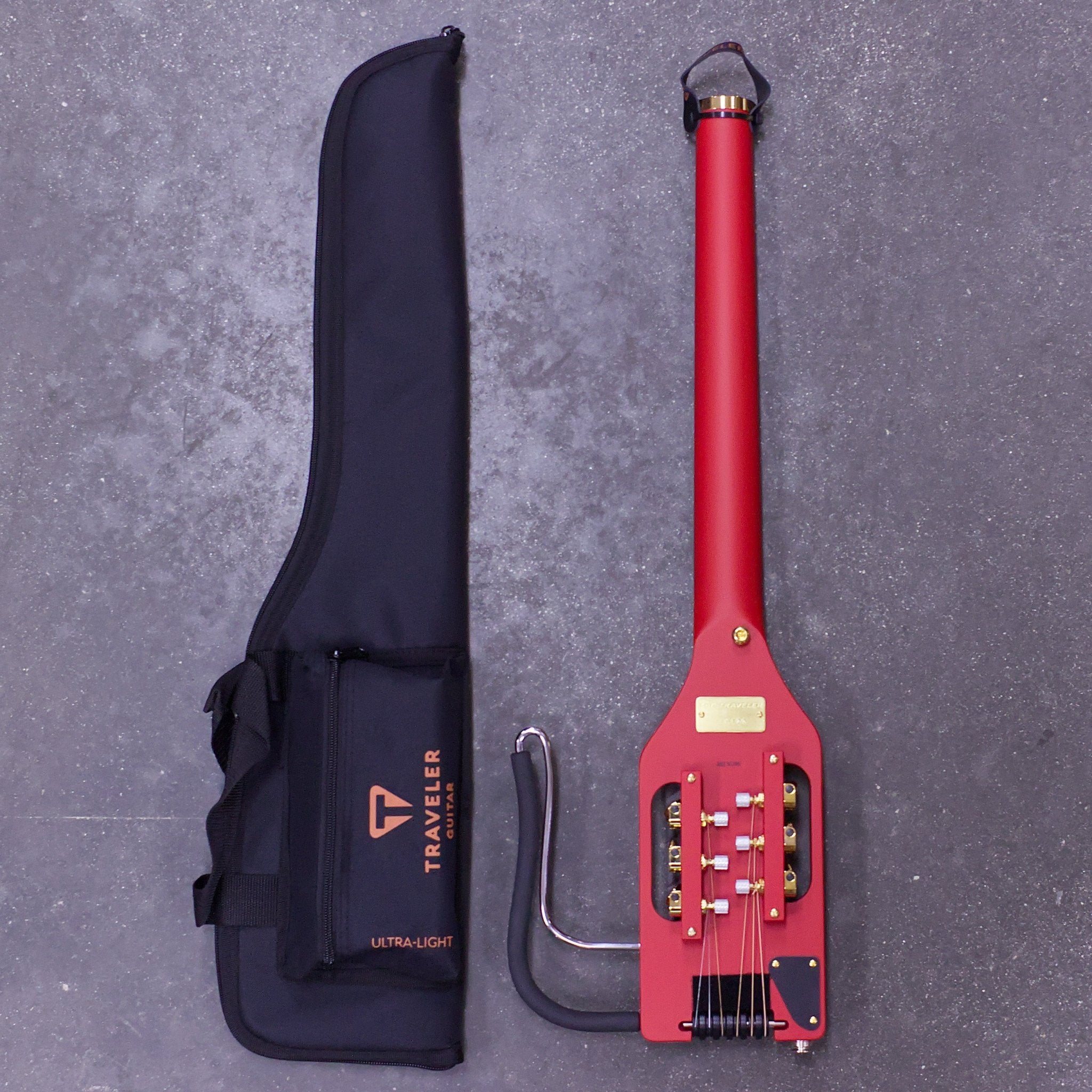 MOD SHOP Ultra-Light Acoustic (Vintage Red w/ Gold Hardware & Locking Tuners) Acoustic Guitar