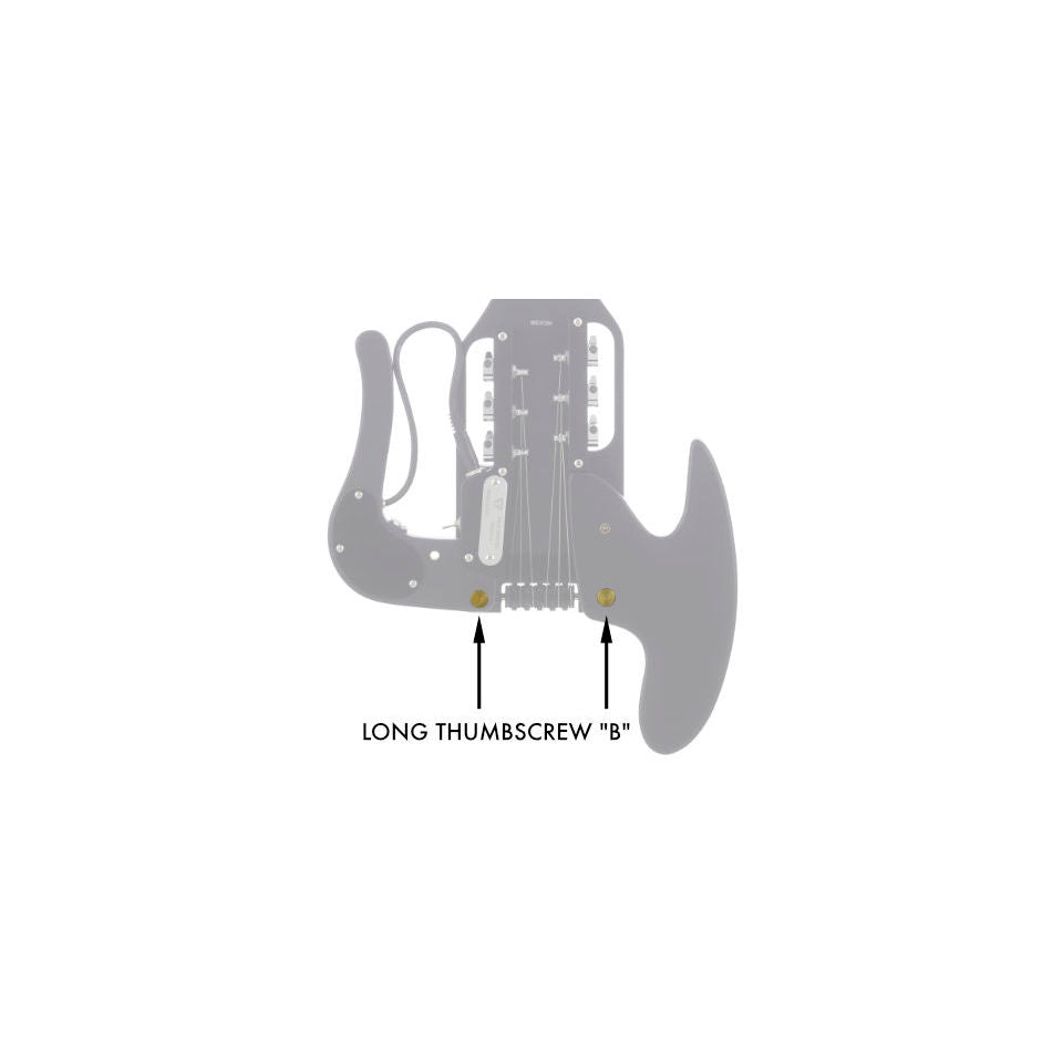 Long Thumb Screw / Strap Button-Traveler Guitar®