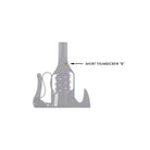 Short Thumb Screw / Strap Button-Traveler Guitar®