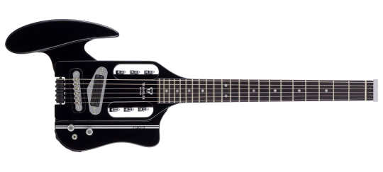 speedster-hot-rod-gloss-black-front-Traveler Guitar®