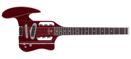 speedster-hot-rod-wine-red-front-Traveler Guitar®