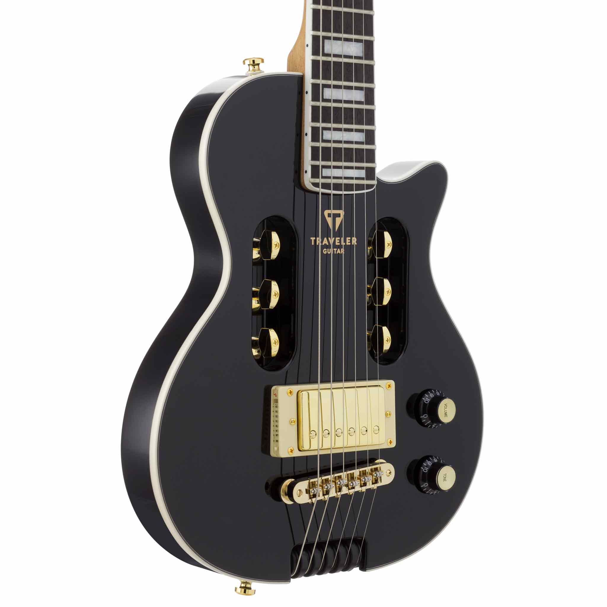 EG-1 Custom Electric Guitar (Front Detail) -Traveler Guitar®
