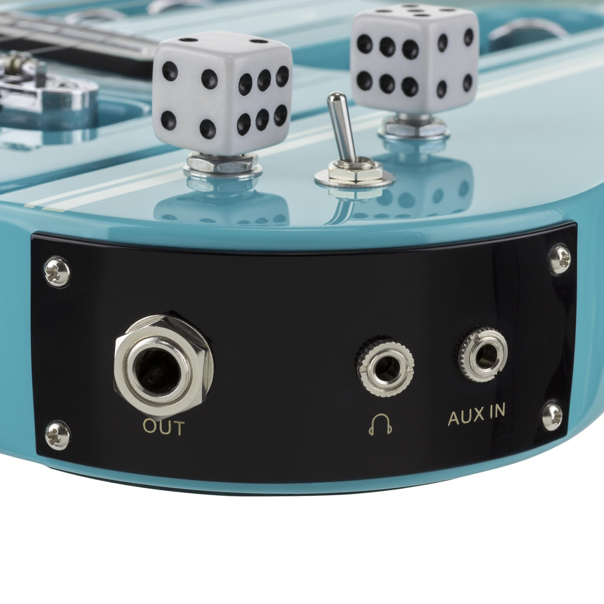 Speedster Hot Rod (Classic Blue) Electric Guitar (output)