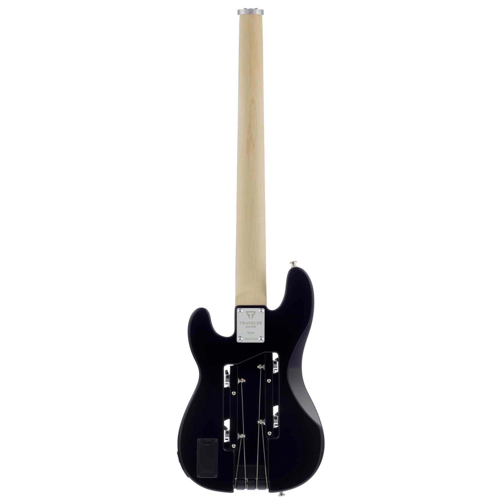 TB-4P Bass Guitar-Sunburst/ Maple-Traveler Guitar® (back)