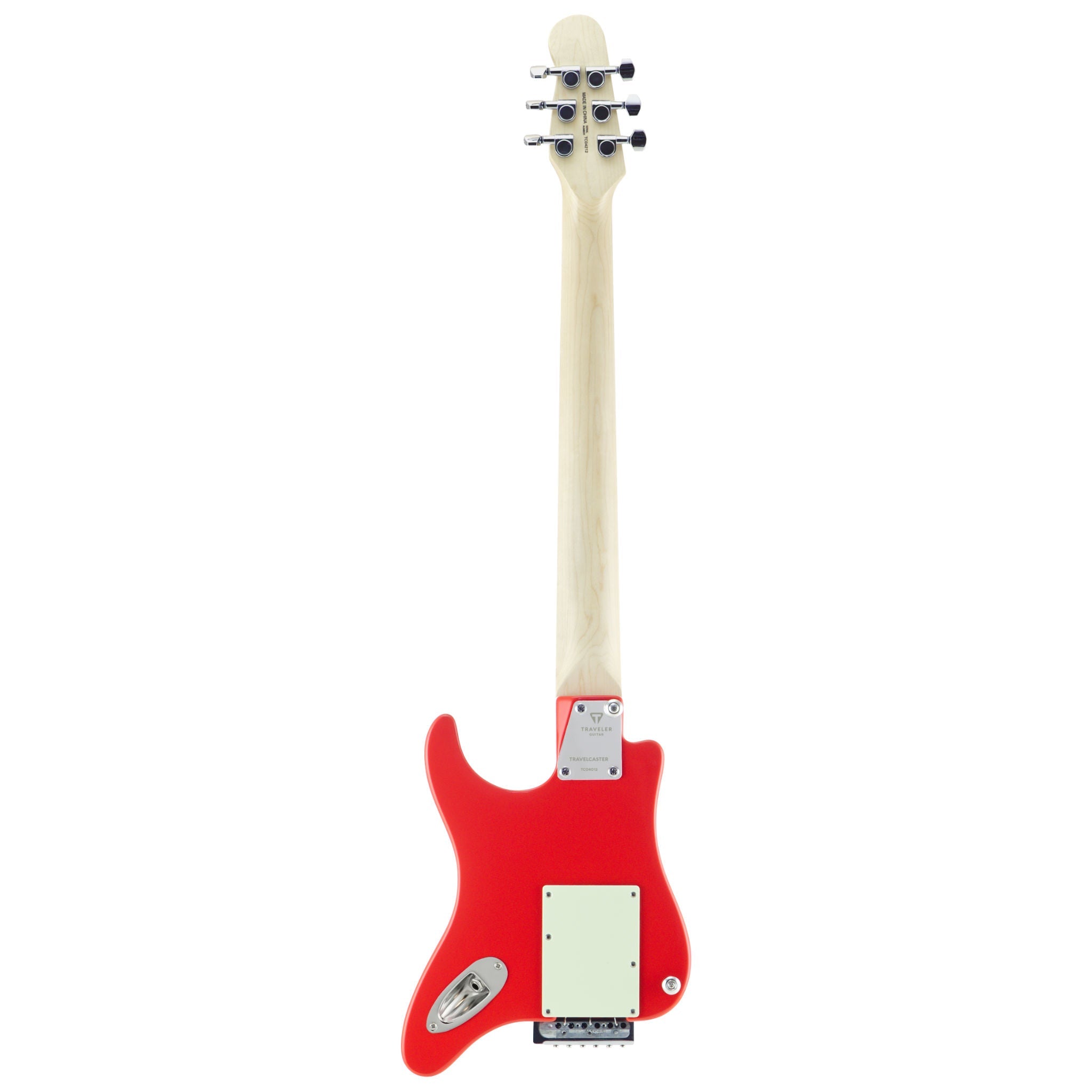 Used Travelcaster Deluxe (Fiesta Red) Electric Guitar