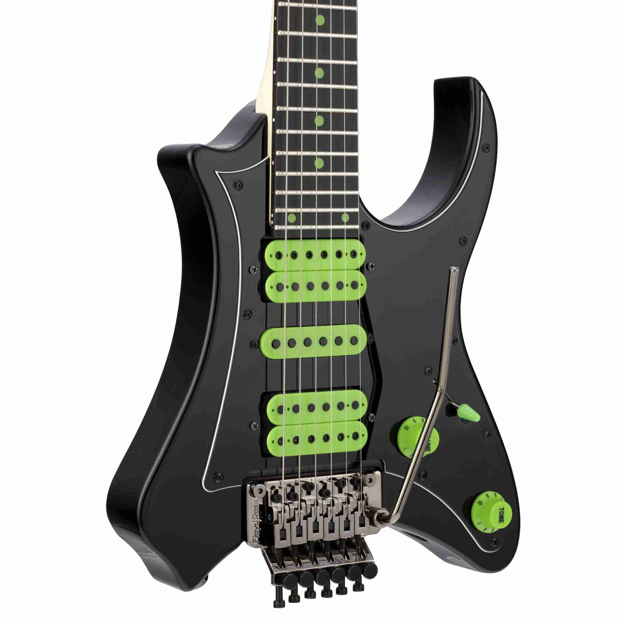 Used Vaibrant® Deluxe V88X (Cosmic Black) Electric Guitar