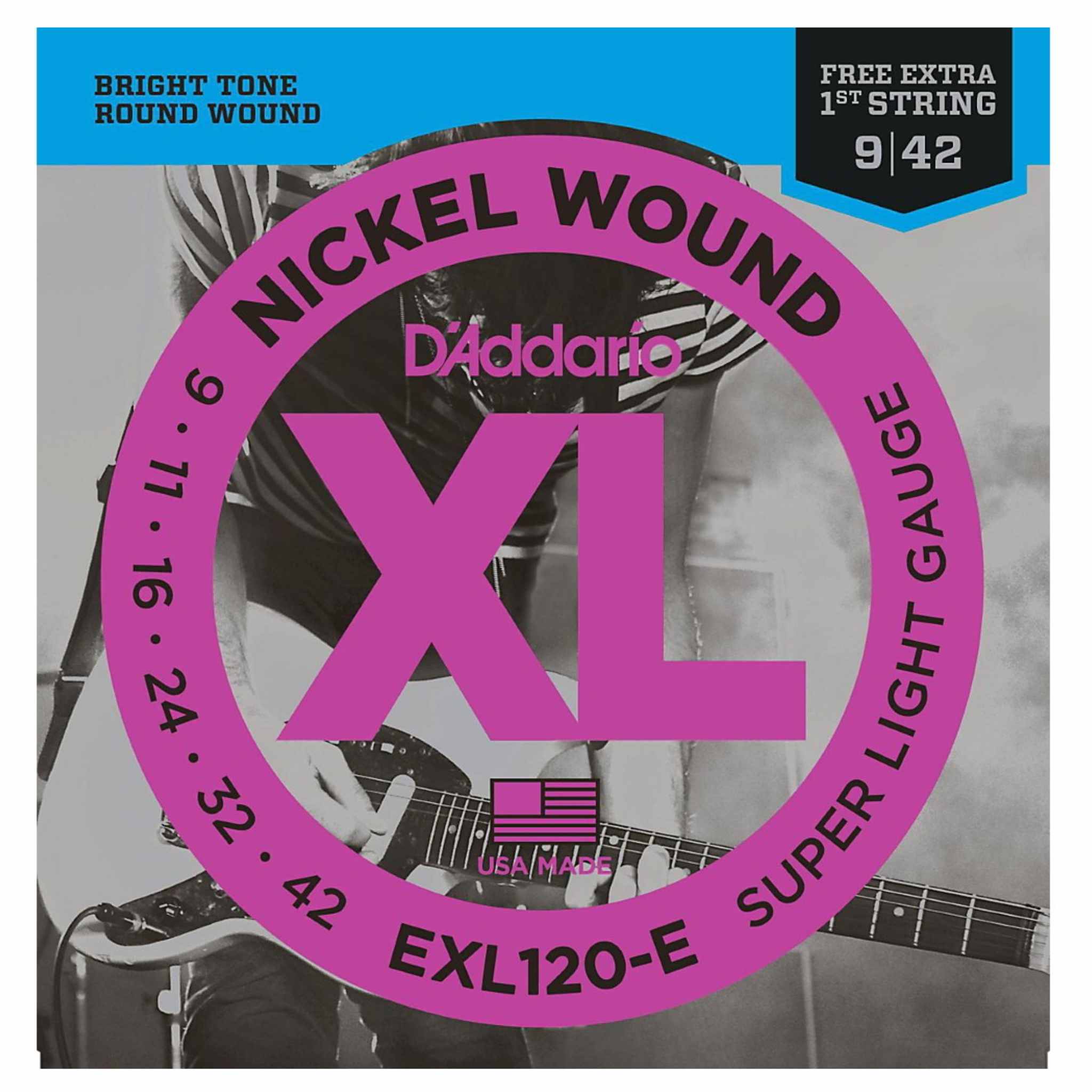 D'Addario EXL120 Super Light Electric Strings