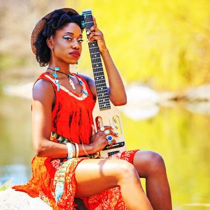 SAKINAH IMAN (Singer/Songwriter) - Traveler Guitar®
