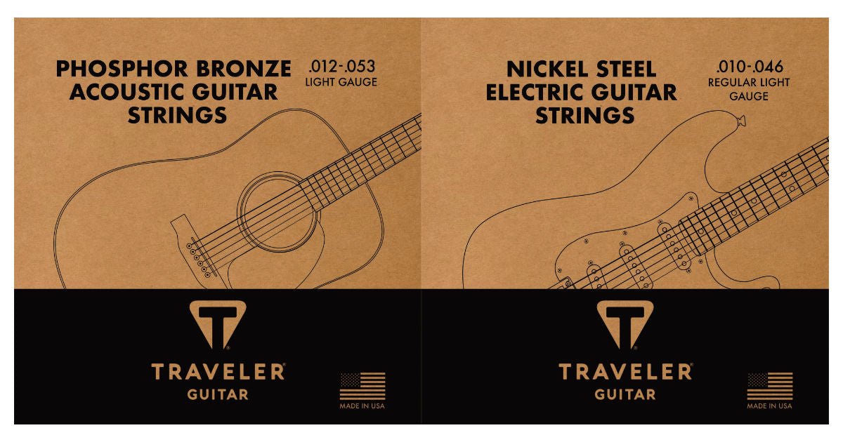 Traveler Guitar® - Guitar Strings - Traveler Guitar®