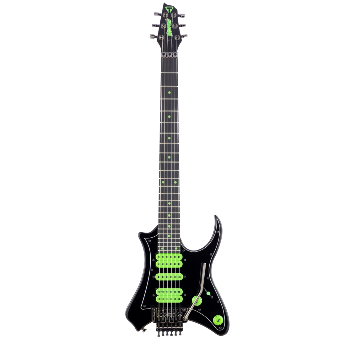 Traveler Guitar Vaibrant Deluxe V88X Travel Electric Guitar w