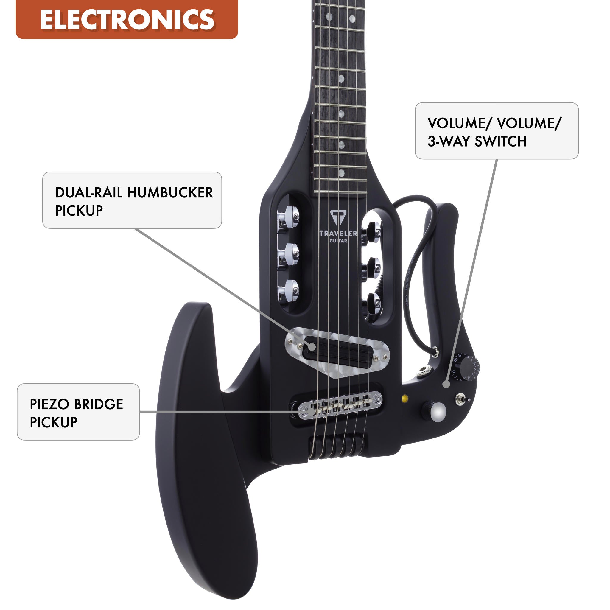 Traveler Guitar Pro-Series Standard - Hybrid Guitar